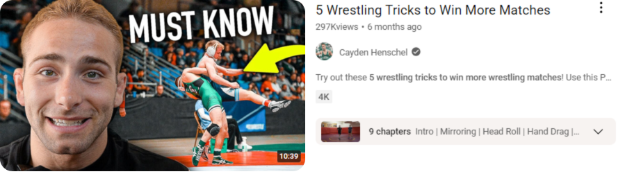Before: 5 Wrestling Tricks to Win More Matches - 297K views